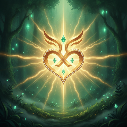 Spiritual symbol of attraction and love